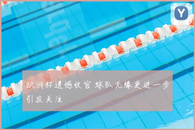欧洲杯遗憾收官 球队无缘更进一步引发关注