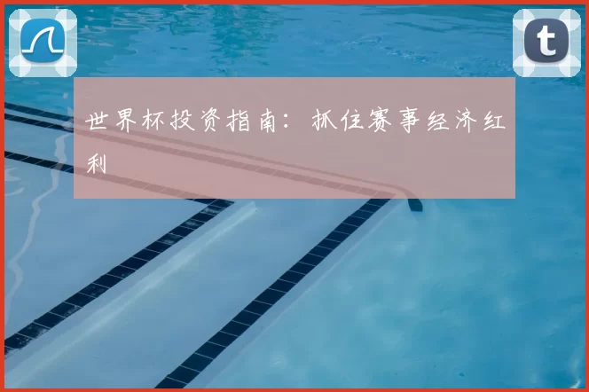 世界杯投资指南：抓住赛事经济红利