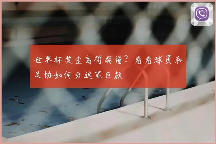 世界杯奖金高得离谱？看看球员和足协如何分这笔巨款